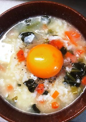 風邪に◎野菜粥〜栄養たっぷり〜-レシピのメイン写真