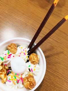 キャラメルポップコーンパフェ-レシピのメイン写真