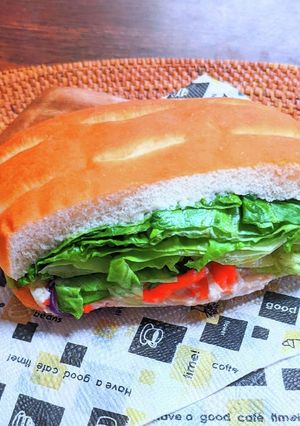 チキン&ベジタブルのフォカッチャサンド-レシピのメイン写真