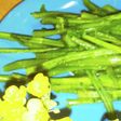 美味しい!菜の花のかたい茎の“ガム”