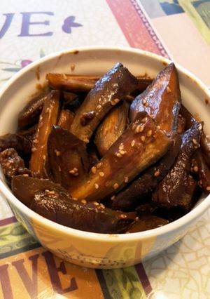 ナスの甜麺醤炒め-レシピのメイン写真