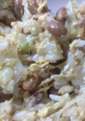 簡単納豆チャーハン-レシピのメイン写真