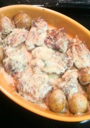 超ヘルシー！鶏もも肉のオーブンチーズ焼き-レシピのメイン写真