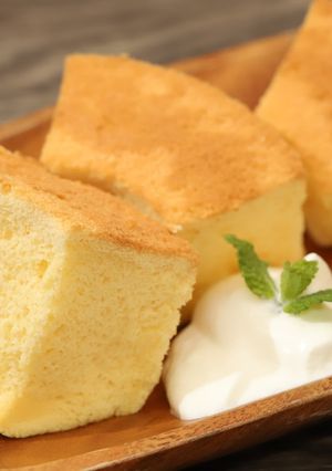 ふわふわ！おいしい！ シフォンケーキ-レシピのメイン写真