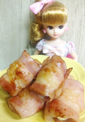 リカちゃん♡うずら卵ベーコン巻きバタ醤油-レシピのメイン写真