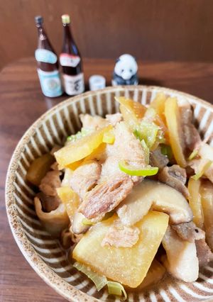 大根豚バラうま味噌炒め煮-レシピのメイン写真