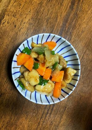 幼児食　鶏肉と野菜の照り焼き-レシピのメイン写真