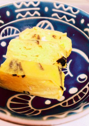 塩昆布の卵焼き-レシピのメイン写真