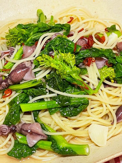 ホタルイカと菜の花のパスタ-レシピのメイン写真