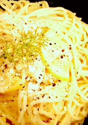 酒粕と塩レモンの和えるだけパスタ-レシピのメイン写真