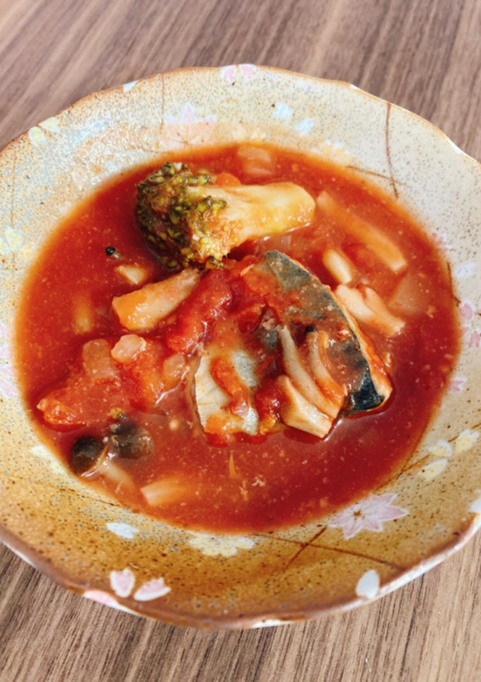 炊飯器で鯖のトマト煮-レシピのメイン写真