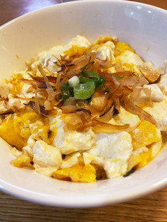 給料日前の卵豆腐丼-レシピのメイン写真
