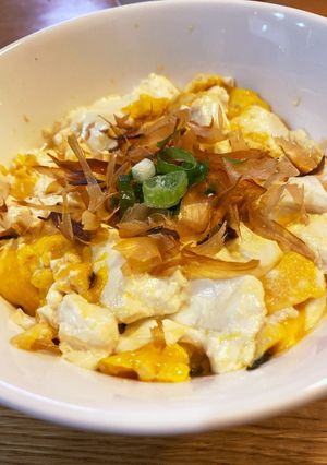 給料日前の卵豆腐丼-レシピのメイン写真