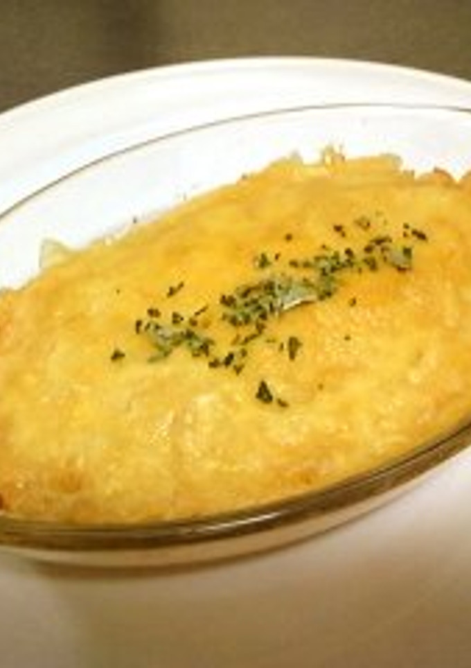じゃがいもと鮭フレークのチーズ焼き-レシピのメイン写真