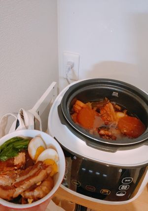 電気圧力鍋の絶品角煮(大根入り)-レシピのメイン写真