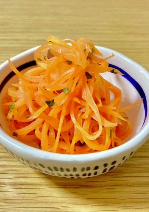 レンジで2分！人参ラペ-レシピのメイン写真
