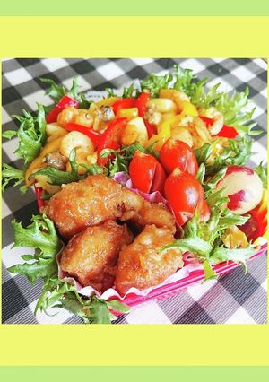 パエリア弁当-レシピのメイン写真