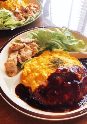 デミグラスオムライス-レシピのメイン写真