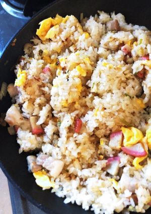 家族が大好き！パラパラ炒飯-レシピのメイン写真