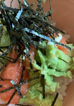 一人暮らしの方へ即席♡明太アボカ丼♡-レシピのメイン写真