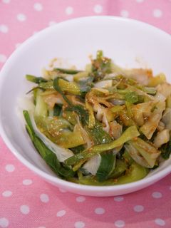 春の味■わけぎのぬた*白味噌がない時-レシピのメイン写真