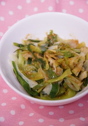 春の味■わけぎのぬた＊白味噌がない時-レシピのメイン写真