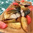 ローズマリー香る♪塩サバのグリル焼き