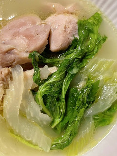 セロリと塩鶏のスープ-レシピのメイン写真