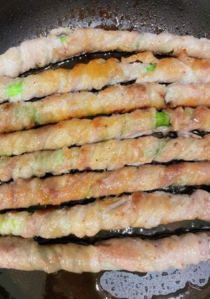 アスパラの豚バラ肉巻き♪-レシピのメイン写真