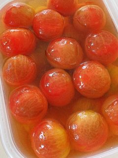 ミニトマトのシロップ漬け-レシピのメイン写真