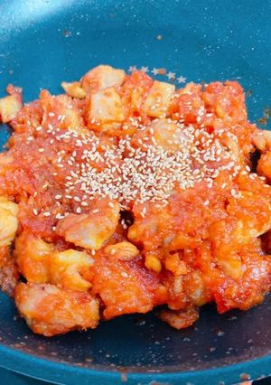 小学生も食べれる！ヤンニョムチキン-レシピのメイン写真