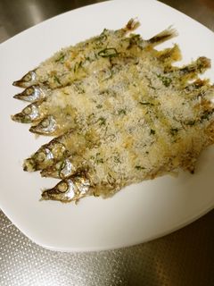 シシャモのハーブパン粉焼き-レシピのメイン写真