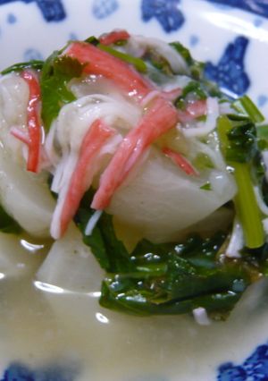 かぶ煮物あんかけ-レシピのメイン写真