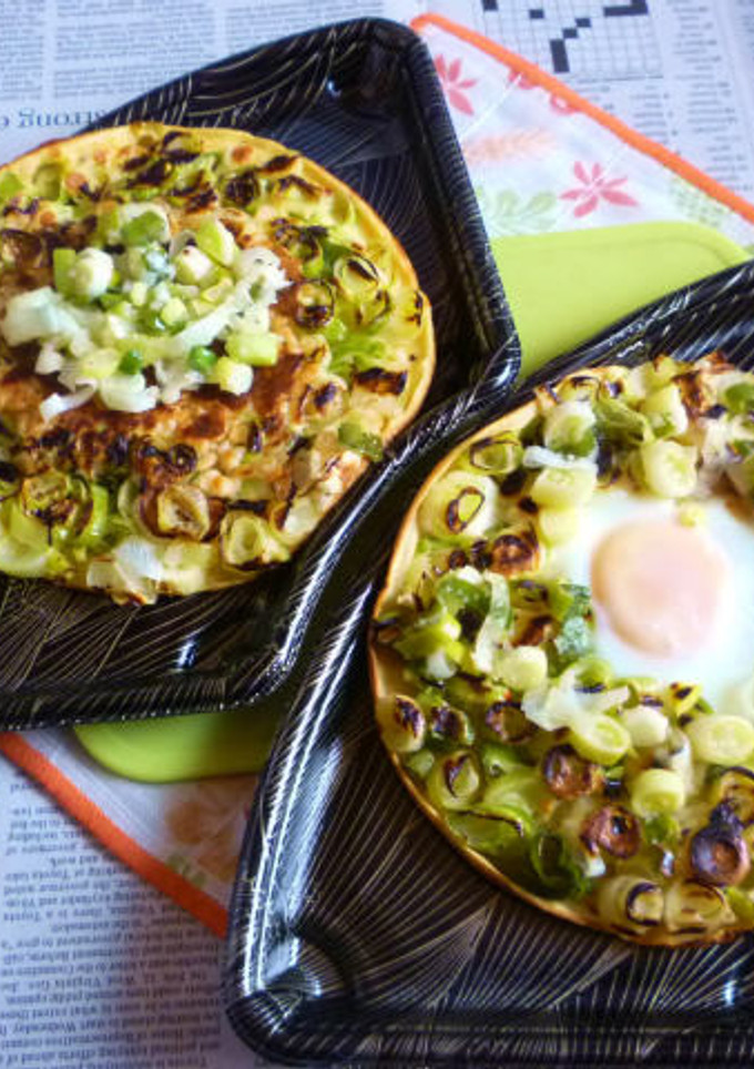お花見用にネギ焼きを2種-レシピのメイン写真