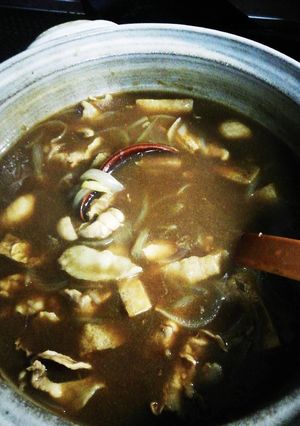 カレーうどんのスープ-レシピのメイン写真