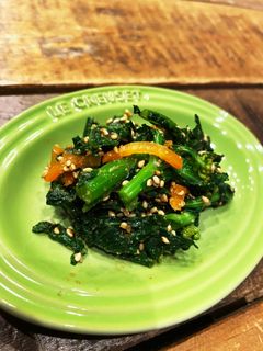 菜の花のプチプチ胡麻和え-レシピのメイン写真