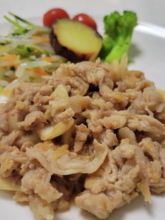 すりおろし玉ねぎで、豚の生姜焼き-レシピのメイン写真