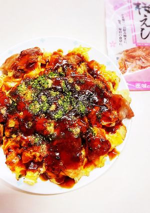 桜えび入りお好み焼き♡-レシピのメイン写真
