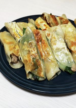 包まない♫巻き餃子-レシピのメイン写真