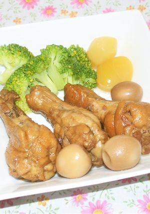 手羽元のさっぱり煮-レシピのメイン写真