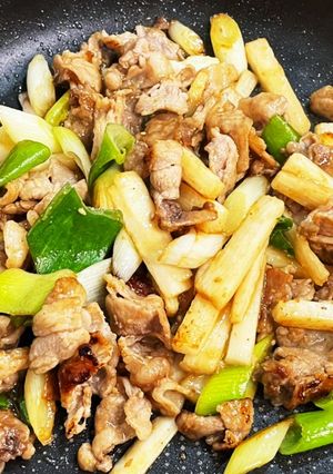 お肉と長芋のスタミナ炒め-レシピのメイン写真