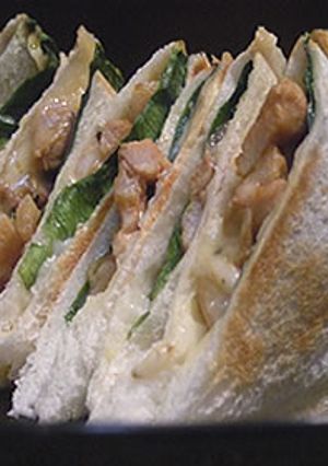 第１０４の隷使緋：テリヤキチキンサンドル-レシピのメイン写真