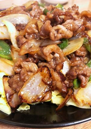 こってり！がっつり！牛肉の甘辛炒め-レシピのメイン写真