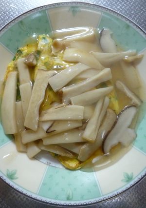 にらたまのきのこあんかけ-レシピのメイン写真