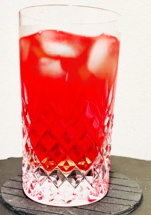 糖質オフ☆麦焼酎のハイビスカスティー割り-レシピのメイン写真