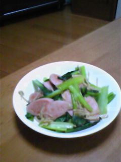小松菜いため-レシピのメイン写真