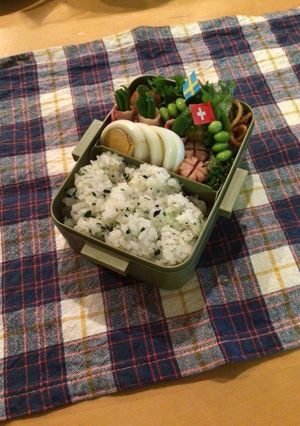 学童　春休み弁当　最終日！-レシピのメイン写真