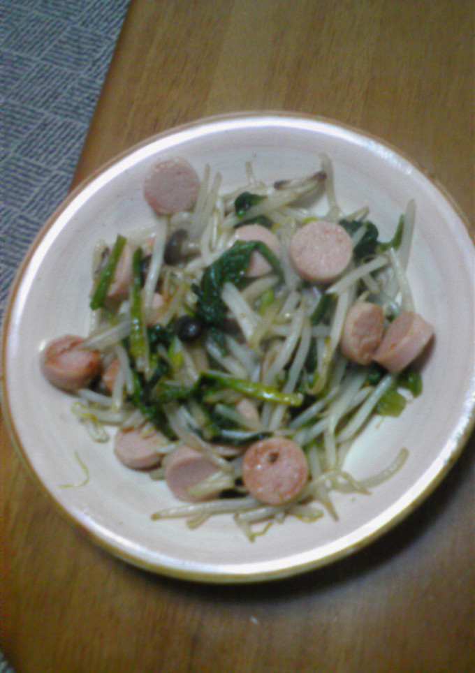お魚ソーセージと野菜のいためもの-レシピのメイン写真