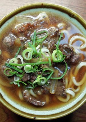 焼きたて肉うどん-レシピのメイン写真