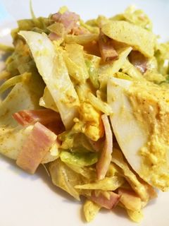 キャベツのサラダ カレーマヨネーズ-レシピのメイン写真